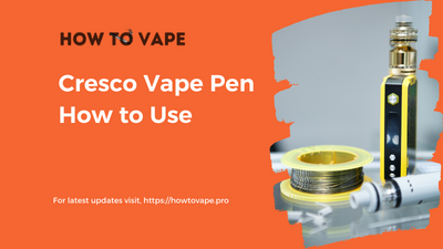 Cresco Vape Pen How to Use: A world to Explore Updated in (2024)